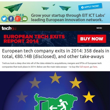 A close look at all European tech company exits in 2014