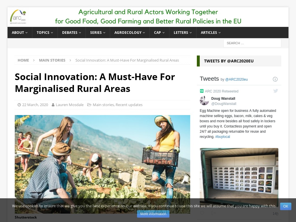 Innovacin social: una herramienta imprescindible para las zonas rurales marginadas