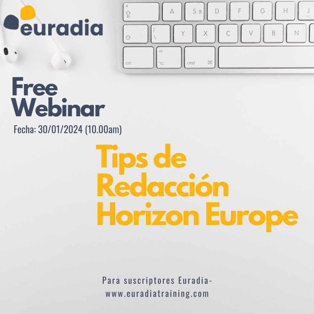 Free Webinar Tips de Redaccin Horizon Europe